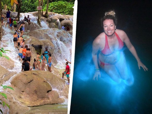 Dunn's River Falls and Luminous Lagoon Tour