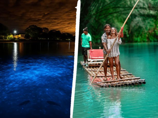 Martha Brae River Rafting and Luminous Lagoon